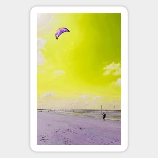 Beach Kiting No. 3 Sticker